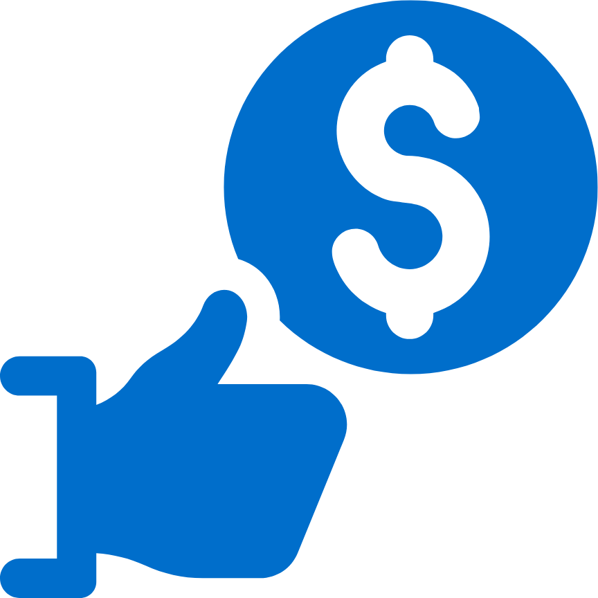 You get paid