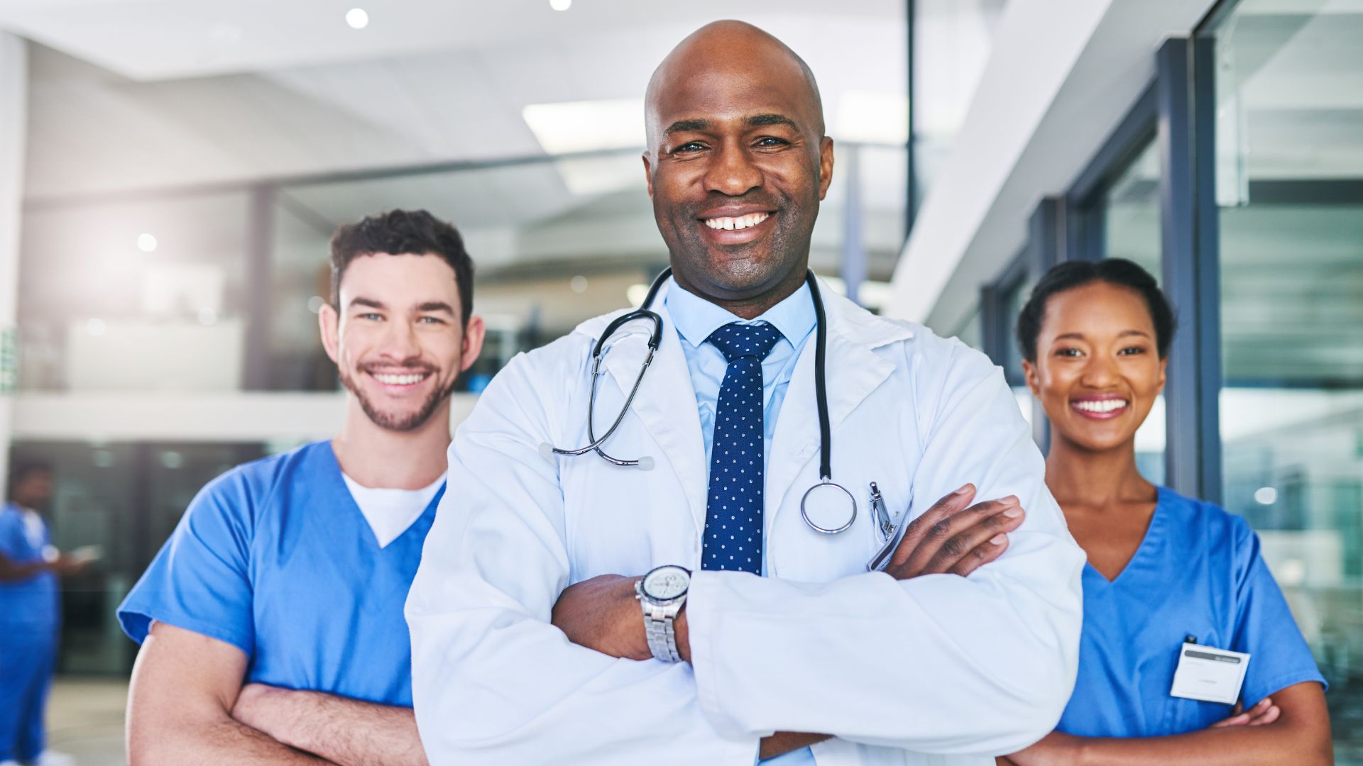 Medical professionals team